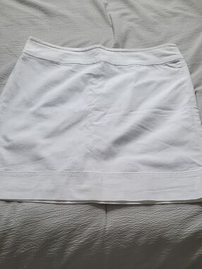 Talbots White Mini Skirt